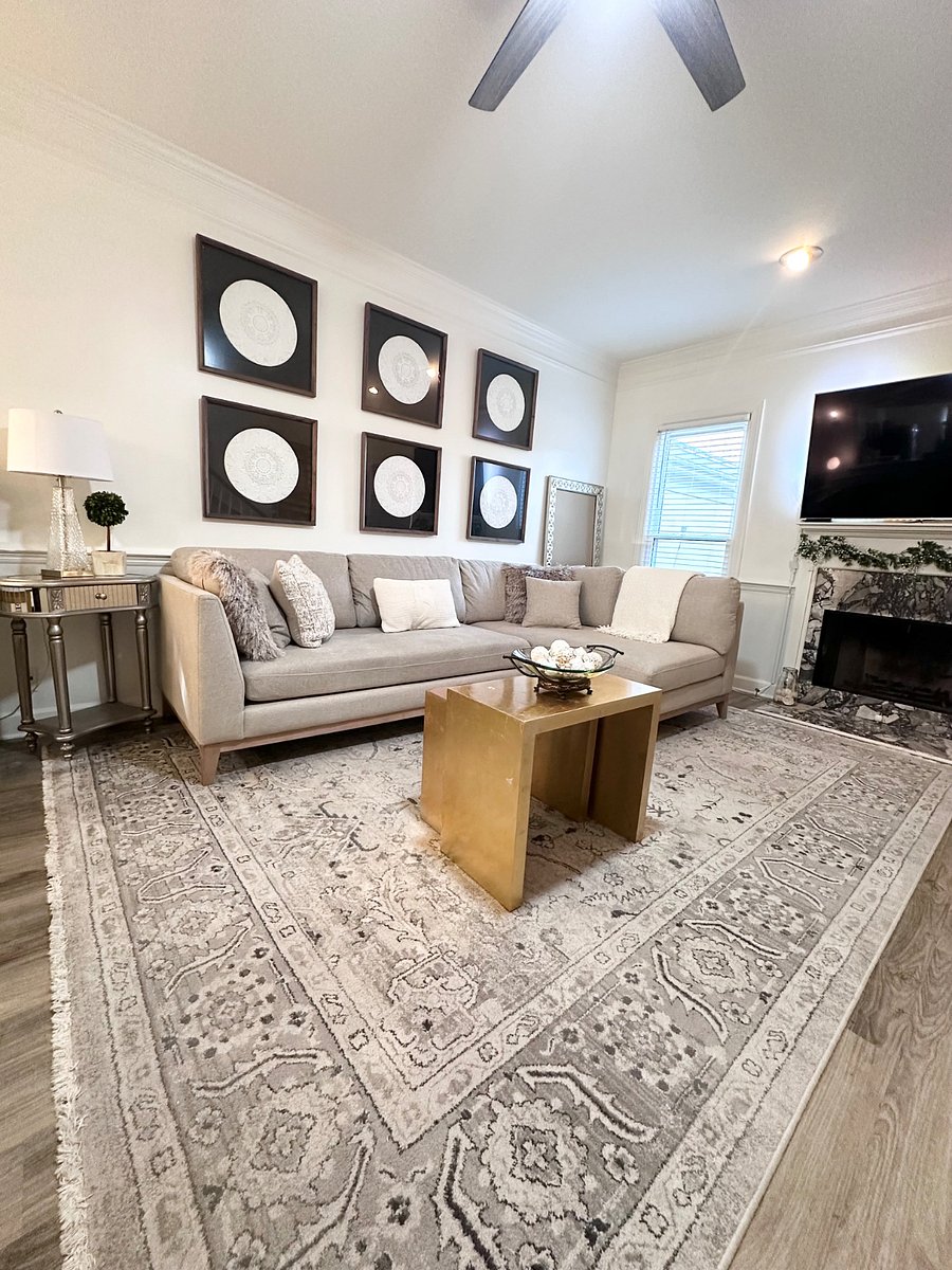 Living room at Boyd Mill Residence