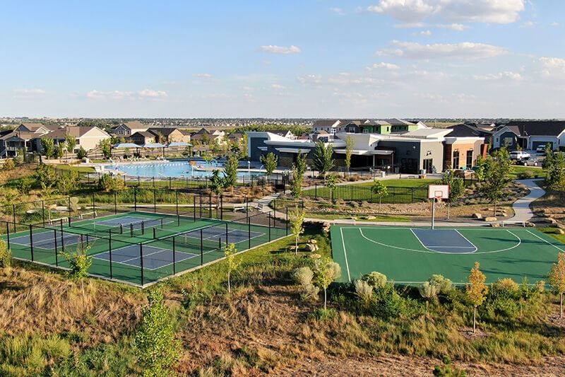 Barefoot Lakes community sport courts