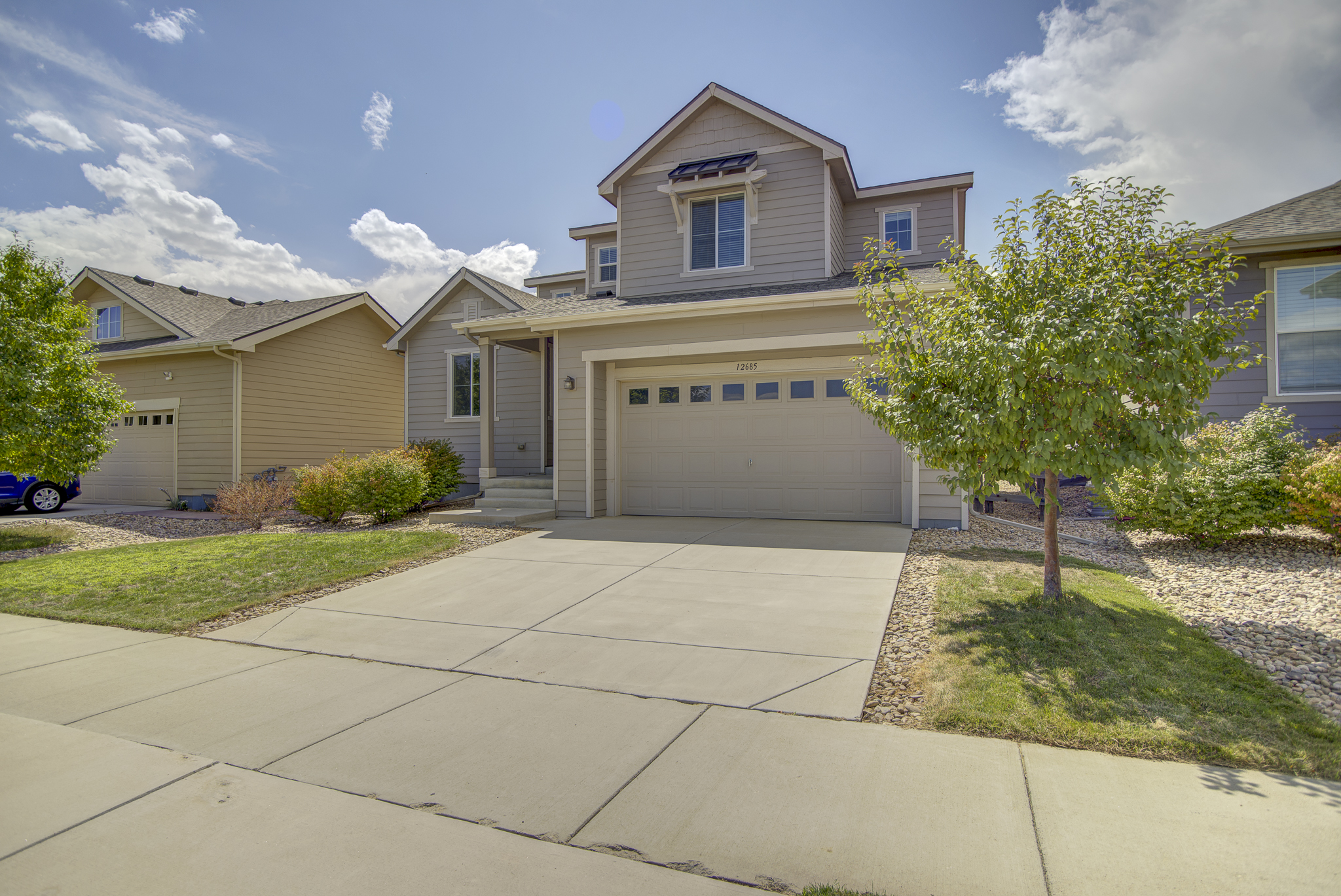 Exterior of Eagle River Home